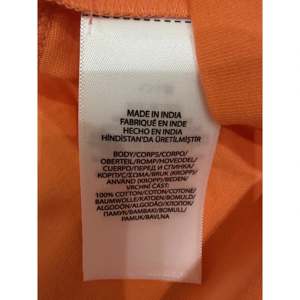 Polo Ralph Lauren Mens Orange 5XB Graphic Logo Short Sleeve Crew Neck Tee NWT